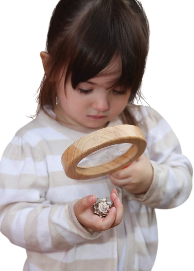 TickiT-72225 Wooden Hand Lens - Magnifying Lens for Toddlers & Children - Wooden Magnifier - Image 5